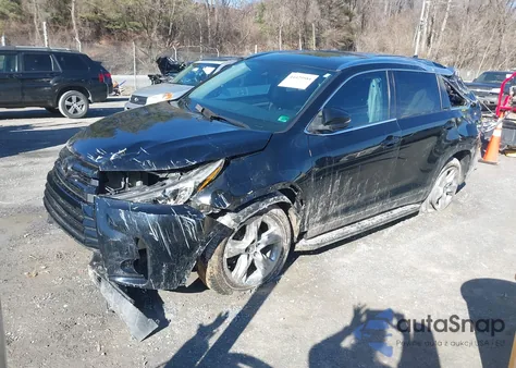 2018 Toyota Highlander Limited z USA, uszkodzony, nr VIN 5TDYZRFH1JS255359